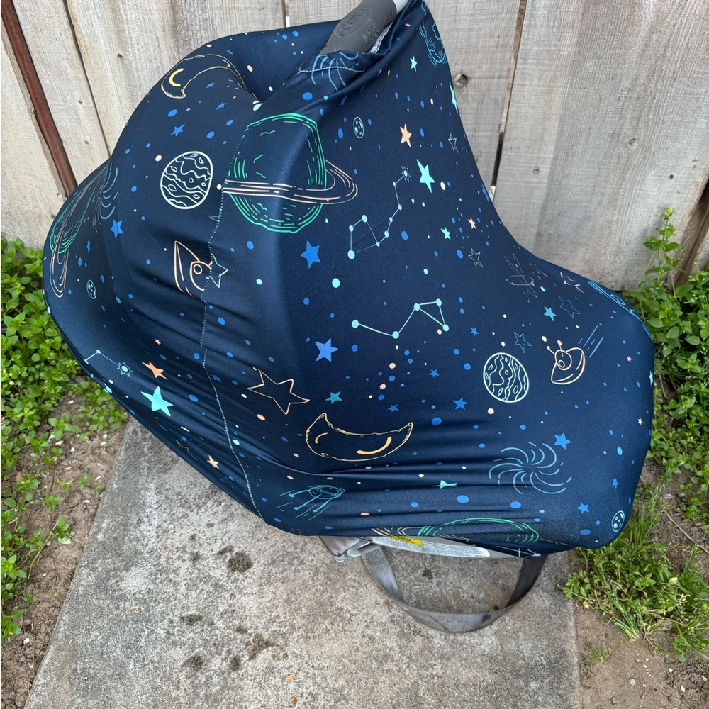 Space-Themed Diaper Cover